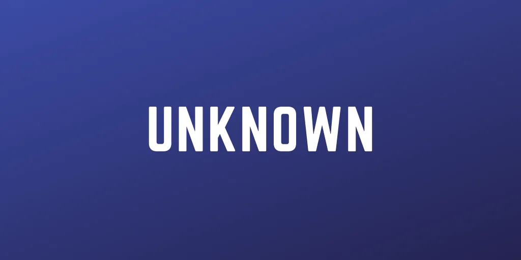 Unknown
