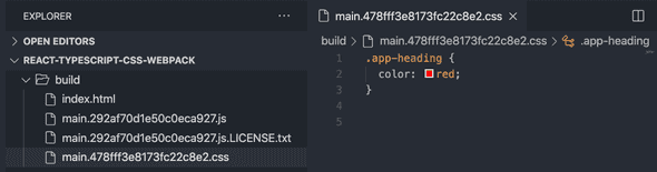 CSS bundle